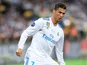 Cristiano Ronaldo in action during the Cristiano Ronaldo Champions League final between Real Madrid and Liverpool on May 26, 2018