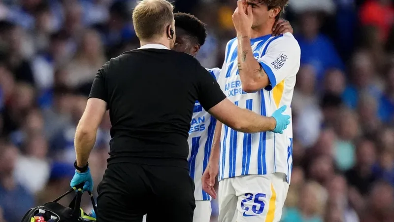 Major blow: Brighton's new signing requires surgery after "bad" injury