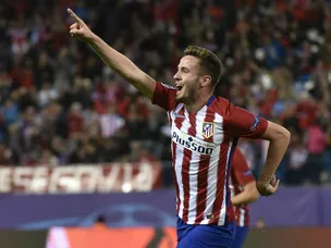 Saul header draws Atletico level at break