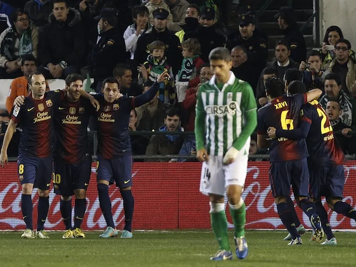 Real Betis 1-2 Barcelona