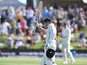 New Zealand's BJ Watling celebrates his century on November 23, 2019