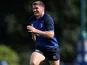 Owen Farrell during an England training session on August 21, 2019
