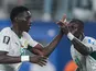Senegal forwards Ismaila Sarr and Sadio Mane celebrate a goal on June 22, 2026