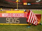 Eaton breaks decathlon world record