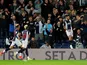 West Bromwich Albion's Alex Mowatt celebrates scoring against Sheffield United on August 18, 2021