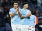 Manchester City's Rodri and Nico O'Reilly on February 14, 2026
