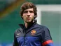 FC Barcelona's Sergi Roberto before the match against Celtic on November 7, 2012