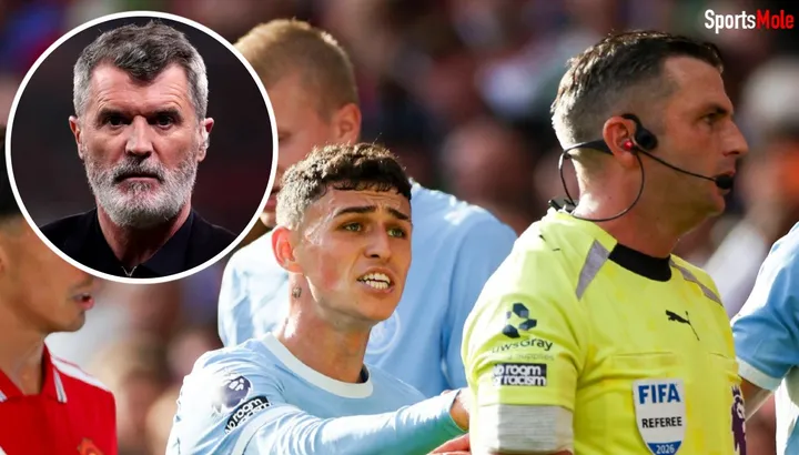 Man Utd vs. Man City: Roy Keane slams Phil Foden red card - "Bruno's the violent one"