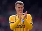Brighton & Hove Albion's Solly March on April 14, 2025