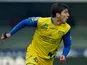 Chievo's Alberto Paloschi celebrates scoring the equaliser against Parma on January 20, 2013