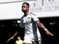 Fulham's Ryan Sessegnon celebrates scoring the opening goal during the Premier League match at Craven Cottage on Saturday April 25, 2026