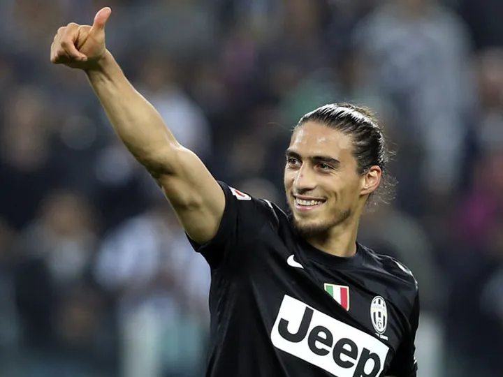 Martin Caceres involved in car crash