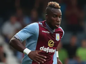 Yacouba Sylla in action for Aston Villa in 2013