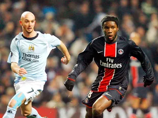 The first Man City vs. PSG match dates back to a football that no longer exists