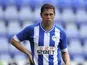 Wigan Athletic striker Grant Holt on July 27, 2013