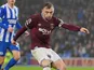 West Ham United's Jarrod Bowen shoots at goal on December 7, 2025