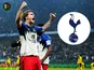 Luka Vuskovic/Tottenham Hotspur composite