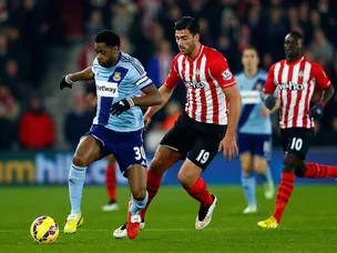 Saints level with West Ham