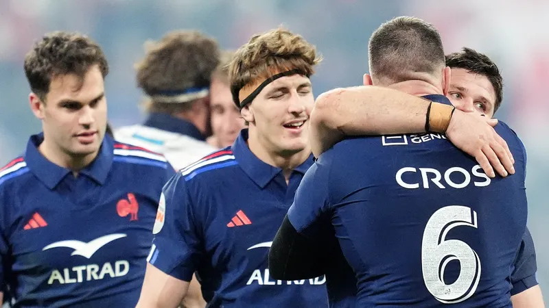 Records tumble as fabulous France pip England to Six Nations title