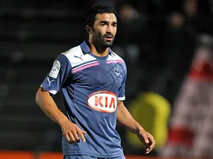 Bordeaux's Fahid Ben Khalfallah during his side's match against Nice on October 15, 2011