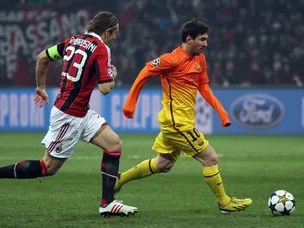 Goalless between Milan, Barca