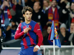 Joao Felix fires Barcelona into Champions League last 16