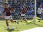 Aston Villa's Jack Grealish celebrates scoring their first goal against Bolton on April 19, 2019