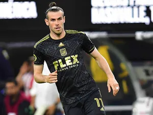 Gareth Bale in action for Los Angeles FC on August 3, 2022