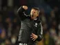 Leeds United manager Jesse Marsch celebrates after the match on November 5, 2022