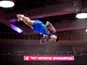 Nicola Bartolini in action at the World Artistic Gymnastics Championships on October 23, 2021