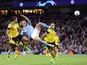 Manchester City's Erling Braut Haaland scores their second goal on September 14, 2022