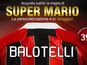 Poster for Mario Balotelli's AC Milan shirt