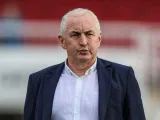 Galway United manager John Caulfield on August 1, 2025