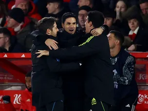 Mikel Arteta 'loved' White, Zinchenko bust-up after Forest win
