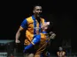 Mansfield's Matt Green celebrates his goal against Liverpool on January 6, 2013