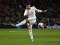 Theo Hernandez in action for Real Madrid in the Copa del Rey on January 22, 2018