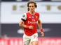 David Luiz in action for Arsenal on July 12, 2020