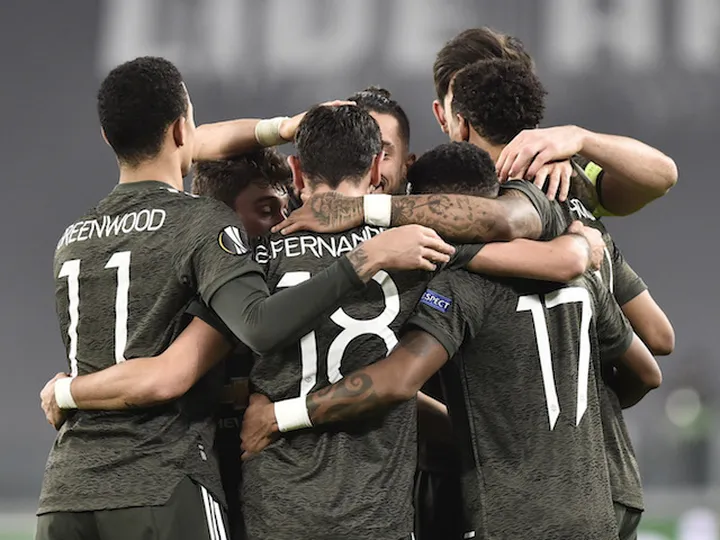 Fernandes hits brace as Man United put one foot in next round of Europa League