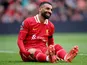 Mohamed Salah of Liverpool during his side's match against West Ham United, on April 13, 2025