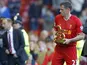 Liverpool's Jamie Carragher following his final appearance for the club on May 19, 2013