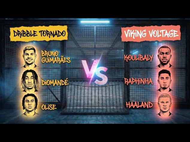 Haaland's Vikings vs. Diomande's Dribblers: Which trio makes The Cage final?