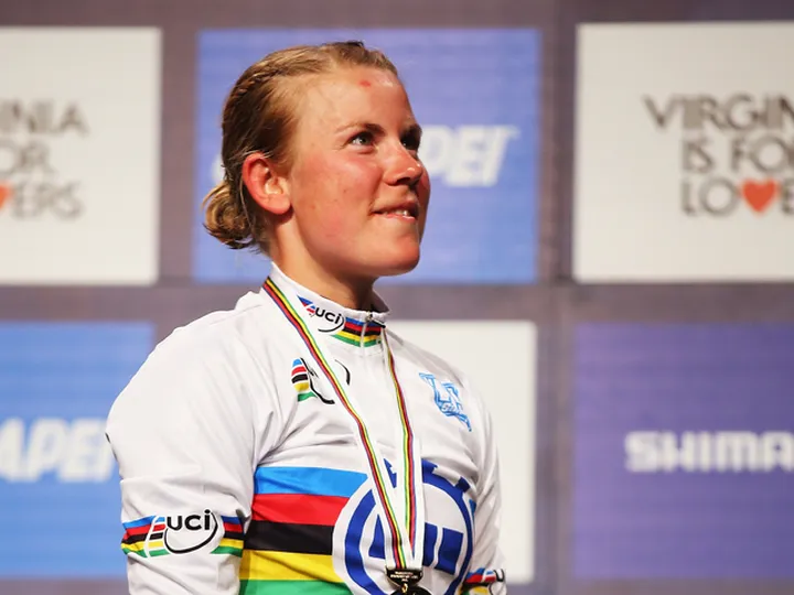 Villumsen claims elusive time trial gold