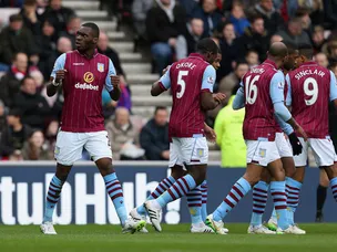 Villa cruising against Sunderland