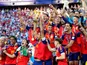 Spain lift the World Cup after beating Argentina 1-0, on July 19, 2026