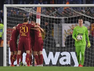 Roma boost Champions League hopes with victory over Juventus