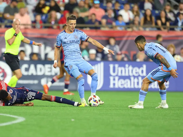 Hannes Wolf in action for New York City FC in June 2024