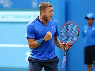 Britain's Dan Evans into round two