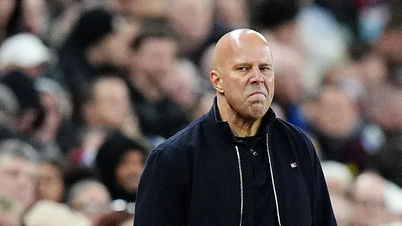 Slot makes "obvious" transfer claim after Villa loss risks Reds’ top-five place