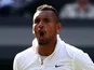Nick Kyrgios pictured on July 4, 2019