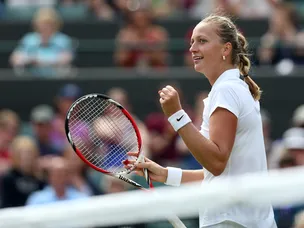 Kvitova books quarter-final spot